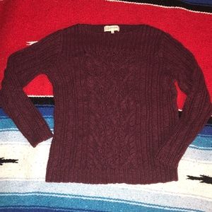 Cable Woven Sweater